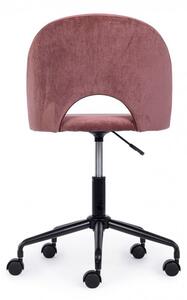Bizzotto Kancelářská židle Linzey - růžová
