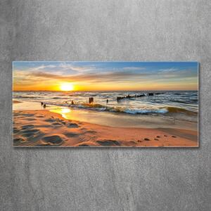 Foto obraz fotografie na skle Západ slunce pláž osh-67409658