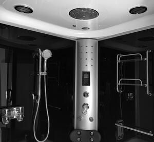 M-SPA - Kabinová SPA vana s hydromasáží a funkcí parní sauny 135 x 135 x 220 cm