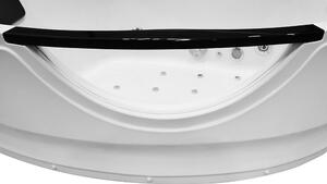 M-SPA - Koupelnová vana levá s hydromasáží 0024 pro 1 osobu 169 x 90 x 56 cm