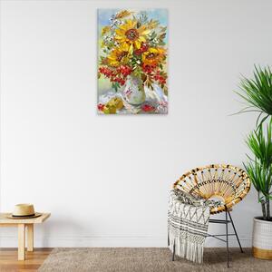Obraz na plátně - Podzimní váza - 40x60 cm