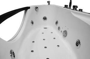 M-SPA - Koupelnová vana s hydromasáží 0024 pro 1 osobu 169 x 90 x 56 cm