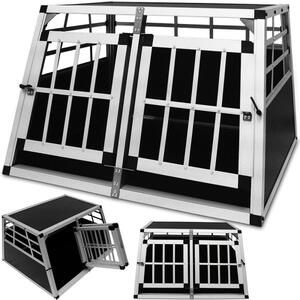 DEU874 cestovní box, přepravka pro psa L 89x69x50cm přepážka