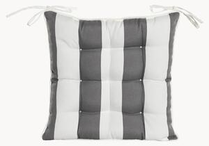 Interiérový/exteriérový pruhovaný podsedák na židli Stripes