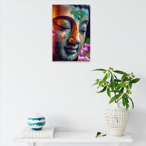 Obraz na plátně - Buddhovo tajemství - 40x60 cm