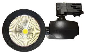 V-TAC Černý LED reflektor 40W do interiéru
