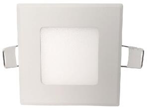 Greenlux Zápustný LED panel 3W IP44 čtverec, Teplá bílá 2800K