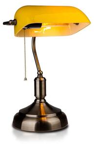 V-TAC Žlutá stolní lampa banker