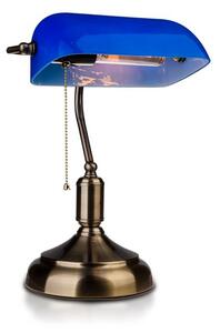 V-TAC Modrá stolní lampa banker