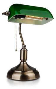 V-TAC Zelená stolní lampa banker