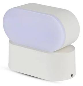 V-TAC Otočné bílé nástěnné LED svítidlo 6W IP65, Neutrální bílá 4000 - 4500K