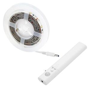 V-TAC Voděodolný LED pásek na baterky s čidlem 2835 30 SMD/m 1m bal., Teplá bílá 2500 - 3000K