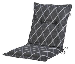 Livarno® Potah na židli Valencia/Miami, 97 x 47 x 8 cm (pruhy/antracitová) (100400579001)