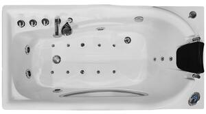 M-SPA - Koupelnová vana s hydromasáží 1634 pro 1 osobu TOP 168 x 87 x 60 cm