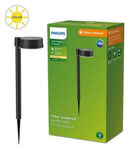 Philips 8720169265646 Outdoor solar Vynce solární zapichovací svítidlo/sloupek LED 1,5W/200lm 2700K IP44 černá