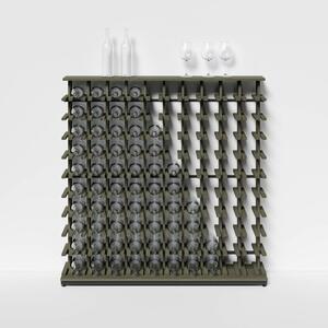 Raxi | Array 3210 shelf, Stojan na víno | 100 lahví Barva: Olive
