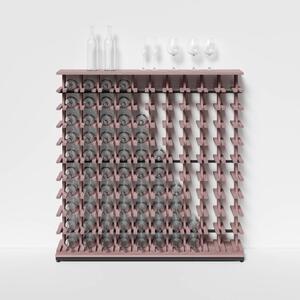 Raxi | Array 3310 table, Stojan na víno | 100 lahví Barva: Pink Violet