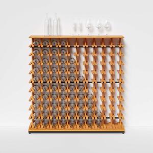 Raxi | Array 3310 table, Stojan na víno | 100 lahví Barva: Tangerine