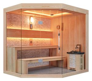 M-SPA - Suchá sauna s kamny 220 x 180 x 210 cm 6kW