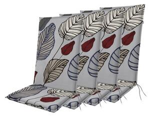 Doppler LIVING 5703 vysoký - set 4 ks - polstry na křesla a židle