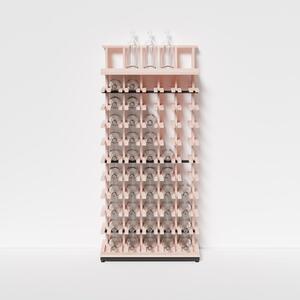 Raxi | Array 3450 display, Stojan na víno | 50 lahví Barva: Steam