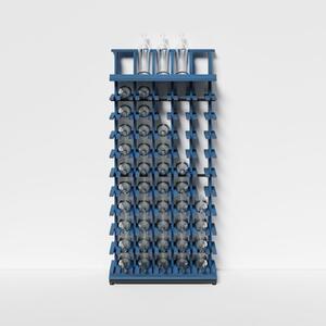 Raxi | Array 3450 display, Stojan na víno | 50 lahví Barva: Yves
