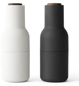 Mlýnek na sůl a pepř Bottle Ash/Carbon Walnut - set 2 ks