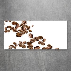 Foto obraz skleněný horizontální Zrnka kávy osh-68369334