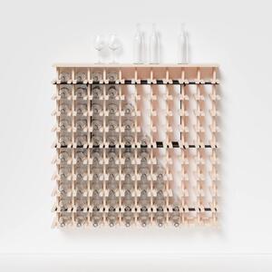 Raxi | Array 7011 shelf, Stojan na víno nástěnný | 100 lahví Barva: Natural