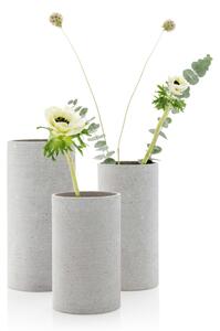 Váza Coluna velikost M světle šedá BLOMUS