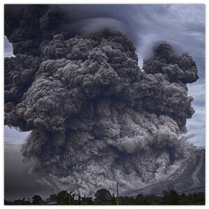 Obraz - Sopečná erupce (30x30 cm)