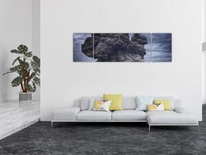 Obraz - Sopečná erupce (170x50 cm)