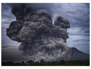 Obraz - Sopečná erupce (70x50 cm)