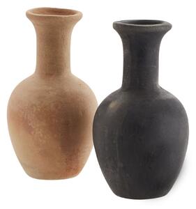 Dekorativní vázička Terracotta 12 cm Černá