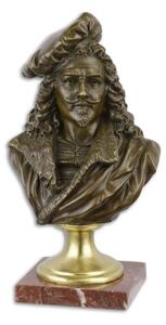 Bronzová socha soška Rembrandt busta