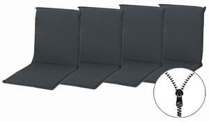Doppler ELEGANT 2430 nízký - set 4 ks - polstry na židli a křeslo