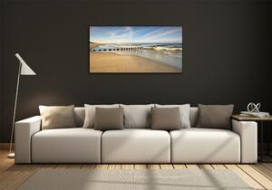 Fotoobraz na skle Pláž nad Baltem osh-69300790