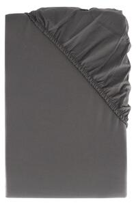 Livarno home Perkálové napínací prostěradlo, 90-100 x 200 cm (antracitová) (100393268002)