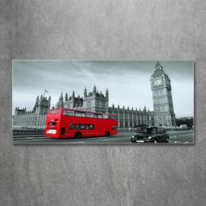 Foto-obraz fotografie na skle Londýnský autobus osh-70683213