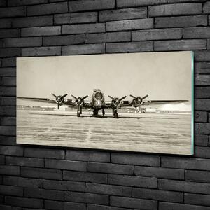 Foto-obraz fotografie na skle Starý bombardér osh-70974591