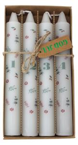 Adventní svíčky Christmas Ginger – set 4 ks