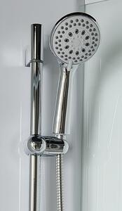Aqualine AIGO vanička 900x900 mm, příslušenství, sifon, držák sprchy a sprcha, komponent 1/4