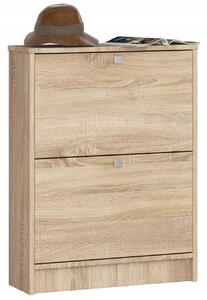 Botník Akord 60 x 80 x 20 cm dub sonoma