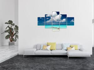 Obraz - Tropická pláž (125x70 cm)