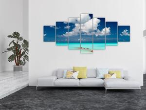 Obraz - Tropická pláž (210x100 cm)