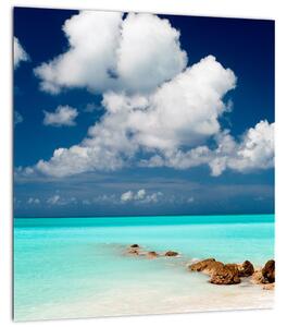 Obraz - Tropická pláž (30x30 cm)