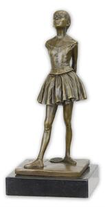 Bronzová socha malá soška - Tanečnice baletka Degas