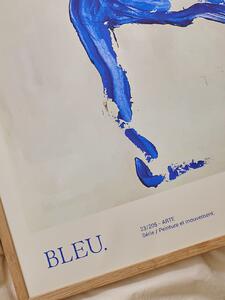 Autorský plakát Bleu by Lucrecia Rey Caro 50 x 70 cm
