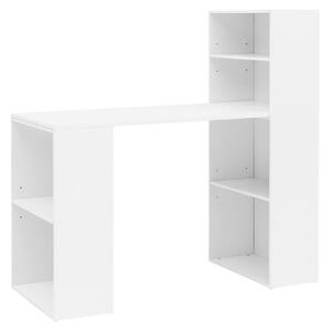 PSACÍ STŮL, bílá, 120/53/120 cm MID.YOU - Kancelářské stoly, Online Only