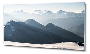 Fotoobraz na skle Horské vrcholy osh-72501918